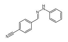 4-[(phenylhydrazinylidene)methyl]benzonitrile