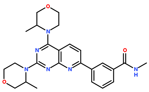 3-(2,4-Bis((S)-3-甲基吗啉代)吡啶并[2,3-d]嘧啶-7-基)-N-甲基苯甲酰胺