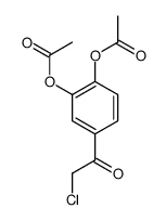 [2-acetyloxy-4-(2-chloroacetyl)phenyl] acetate