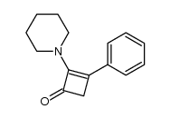 3-phenyl-2-piperidin-1-yl-cyclobut-2-enone