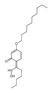 3-decoxy-6-[1-(hydroxyamino)hexylidene]cyclohexa-2,4-dien-1-one