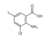 2-Amino-3-chloro-5-iodobenzoic acid
