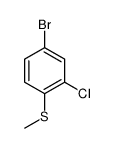 4-bromo-2-chloro-1-methylsulfanylbenzene