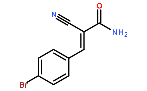 (E)-3-(4-溴苯基)-2-氰基丙烯酰胺