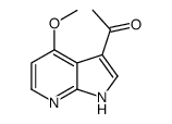 1-(4-甲氧基-1H-吡咯并[2,3-B]吡啶-3-基)乙酮