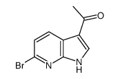 1-(6-溴-1H-吡咯并[2,3-B]吡啶-3-基)-乙酮
