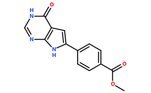 4-(4-氧代-4,7-二氢-3H-吡咯并[2,3-d]嘧啶-6-基)苯甲酸甲酯
