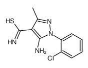 5-amino-1-(2-chlorophenyl)-3-methylpyrazole-4-carbothioamide