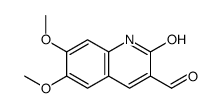 6,7-dimethoxy-2-oxo-1H-quinoline-3-carbaldehyde