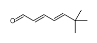 6,6-dimethylhepta-2,4-dienal