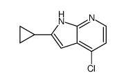 4-氯-2-环丙基-1H-吡咯并[2,3-B]吡啶