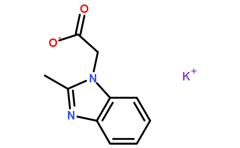 钾 (2-甲基-1H-苯并咪唑-1-基)乙酸酯