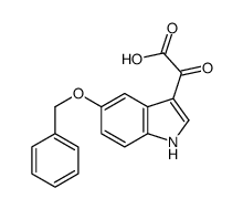 2-[5-(苄氧基)-1H-吲哚-3基]-2-氧代乙酸 163803