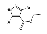 ethyl 3,5-dibromo-1H-pyrazole-4-carboxylate