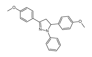 3,5-bis(4-methoxyphenyl)-2-phenyl-3,4-dihydropyrazole