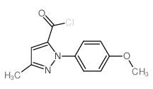 1-(4-Methoxyphenyl)-3-methyl-1H-pyrazole-5-carbonyl chloride