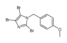 2,4,5-tribromo-1-[(4-methoxyphenyl)methyl]imidazole