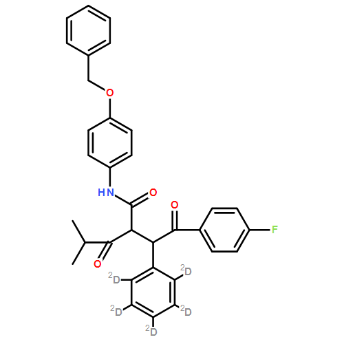 4-氟-alpha-(2-甲基-1-氧代丙基)-gamma-氧代-beta-(苯基-2,3,4,5,6-d5)-N-[4-(苯基甲氧基)苯基]苯丁酰胺