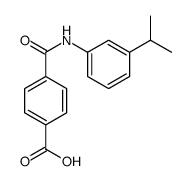 4-[(3-propan-2-ylphenyl)carbamoyl]benzoic acid
