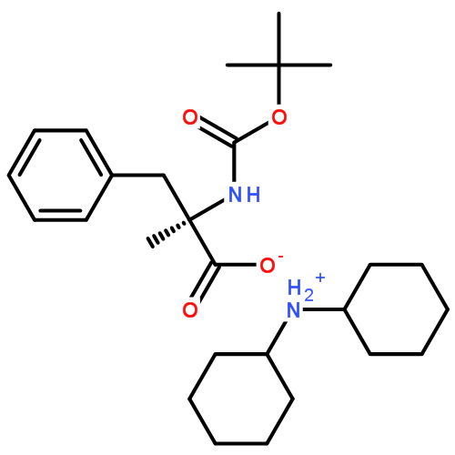 叔丁氧羰基-N-Me-D-苯丙氨酸二己胺盐