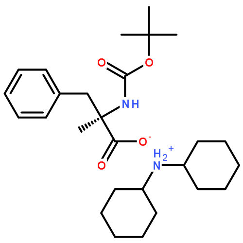 N-Boc-N-甲基-D-苯基丙氨酸 二环己基铵盐