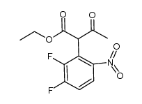 ethyl 2-(2,3-difluoro-6-nitrophenyl)-3-oxobutanoate