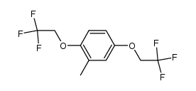 2,5-bis(2,2,2-trifluroethoxy)toluene