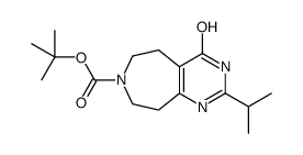 2-Methyl-2-propanyl 2-isopropyl-4-oxo-1,4,5,6,8,9-hexahydro-7H-py rimido[4,5-d]azepine-7-carboxylate