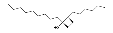(1S,2R)-2-hexyl-1-nonylcyclobutanol