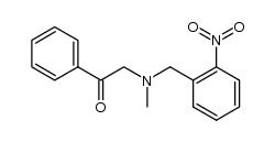 2-[N-methyl-N-(2-nitrobenzyl)amino]acetophenone