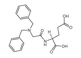 N-(N,N-dibenzyl-glycyl)-L-glutamic acid