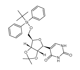 5'-O-(tert-butyldiphenylsilyl)-2',3'-O-(isopropylidene)pseudouridine