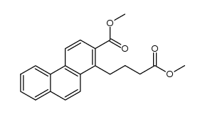 4-(2-methoxycarbonyl-[1]phenanthryl)-butyric acid methyl ester