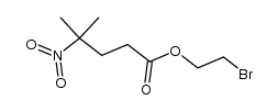 2-bromoethyl 4-methyl-4-nitropentanoate