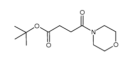 tert-butyl 4-morpholino-4-oxobutanoate