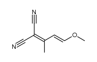 [(2E)-3-methoxy-1-methylprop-2-en-1-ylidene]malononitrile