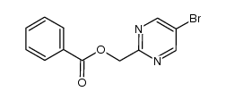 2-(benzoyloxymethyl)-5-bromopyrimidine