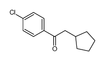 1-(4-chlorophenyl)-2-cyclopentylethanone