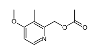 (4-methoxy-3-methylpyridin-2-yl)methyl acetate