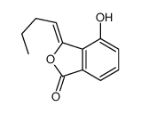 1(3H)-异苯并呋喃酮,  3-亚丁基-4-羟基-,   (Z)-