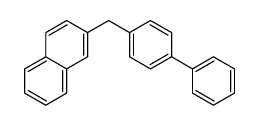 2-[(4-phenylphenyl)methyl]naphthalene