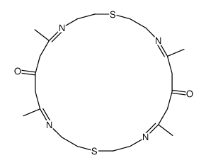 1,13-二硫杂-4,10,16,22-四氮杂环二十四碳-4,9,16,21-四烯-7,19-二酮,  5,9,17,21-四甲基-