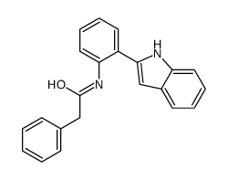 N-[2-(1H-indol-2-yl)phenyl]-2-phenylacetamide