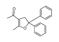 1-(5-methyl-2,2-diphenyl-3H-furan-4-yl)ethanone