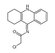 2-chloro-N-(1,2,3,4-tetrahydroacridin-9-yl)acetamide