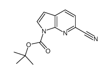 6-氰基-1H-吡咯并[2,3-b]吡啶-1-羧酸 1,1-二甲基乙酯