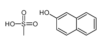 methanesulfonic acid,naphthalen-2-ol