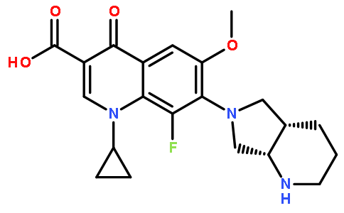 8-氟-6-甲氧基莫西沙星二盐酸盐 1107584