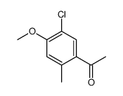 1-(5-chloro-4-methoxy-2-methylphenyl)ethanone
