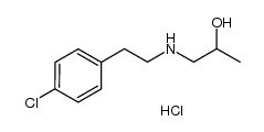 1-(4-chlorophenethylamino)propan-2-ol hydrochloride